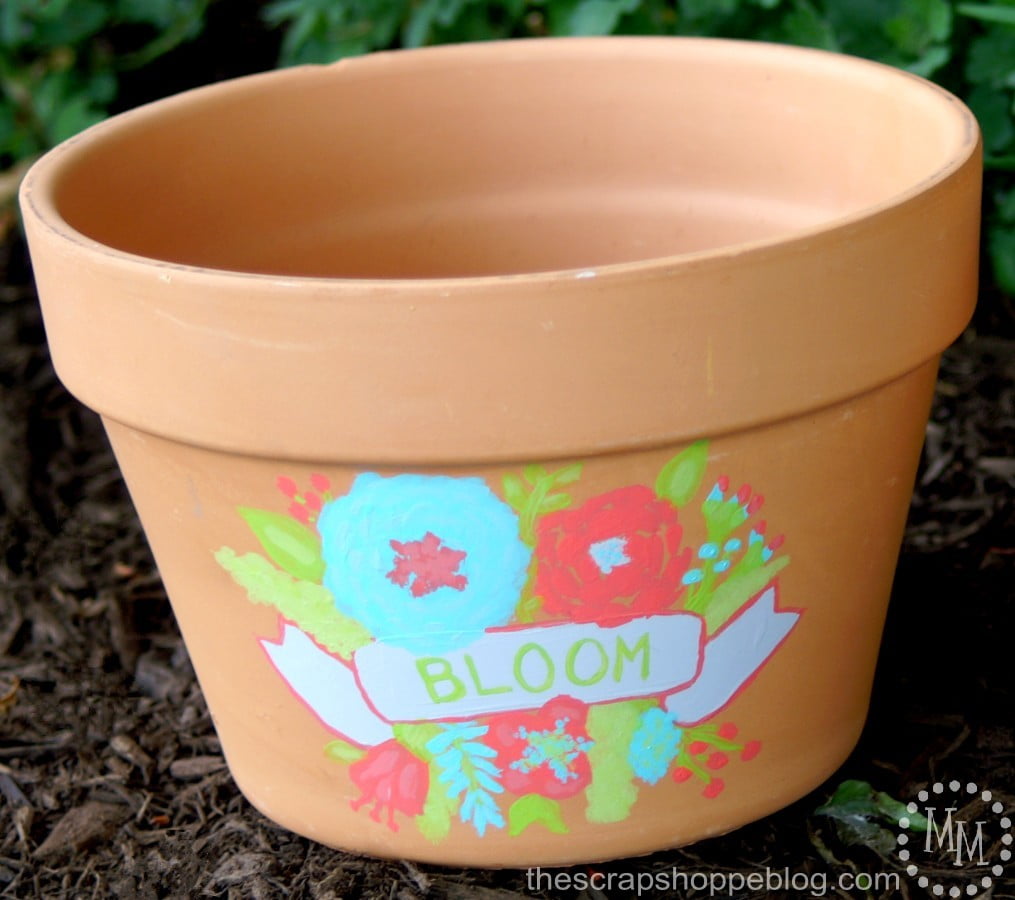 watercolor-floral-pot
