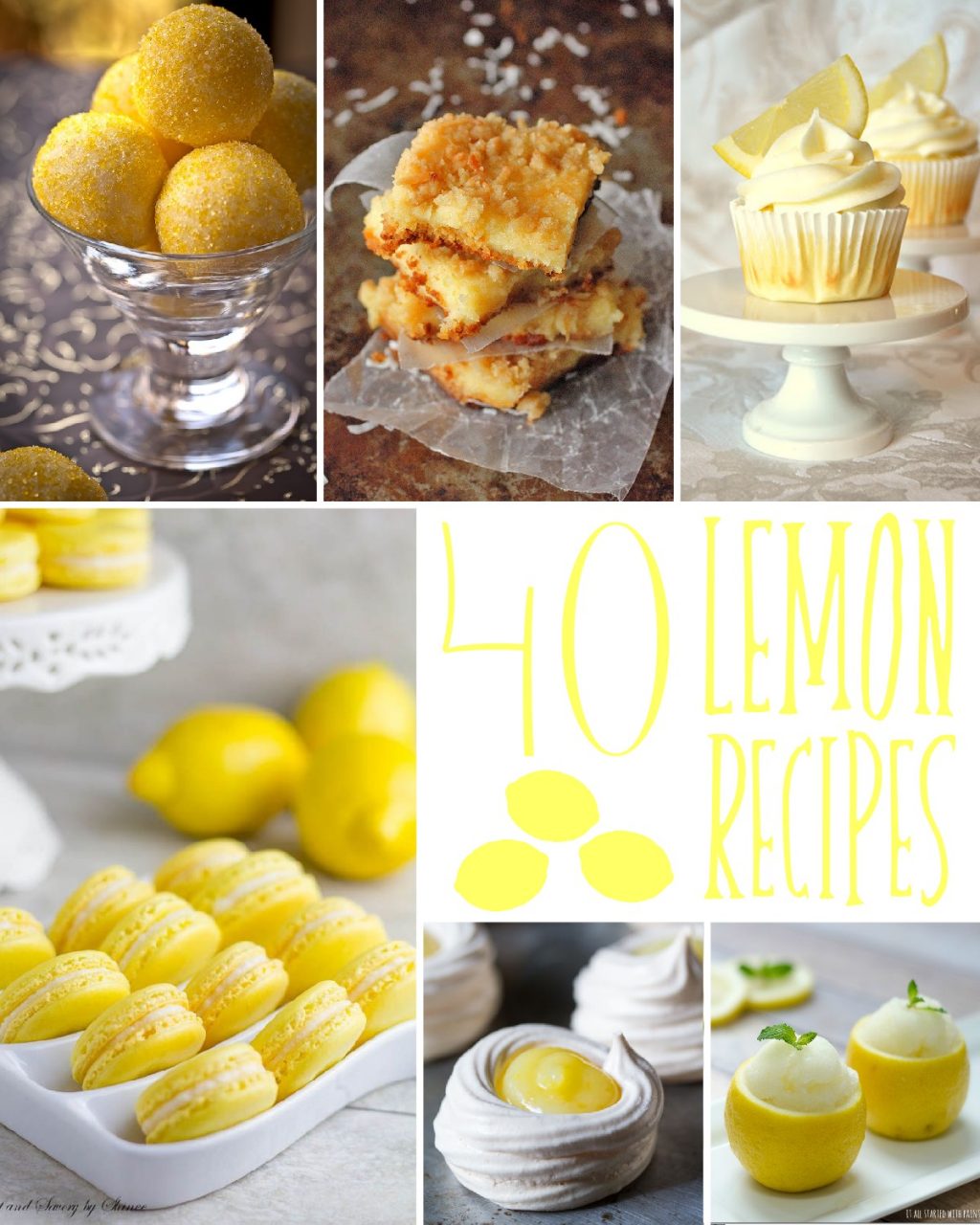 40 Lemon Recipes