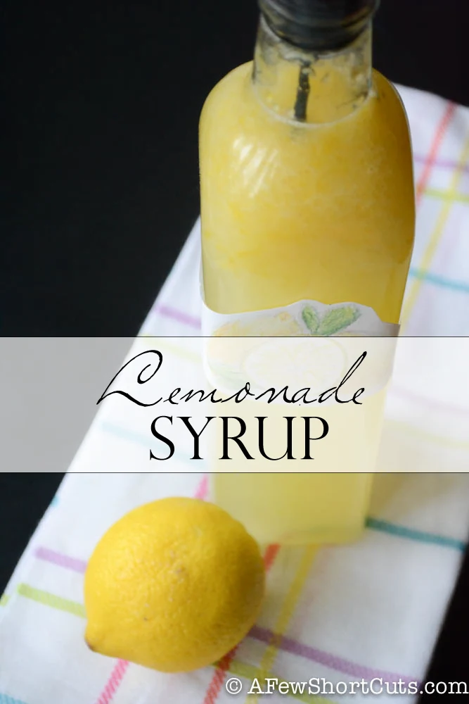 Lemonade-Syrup