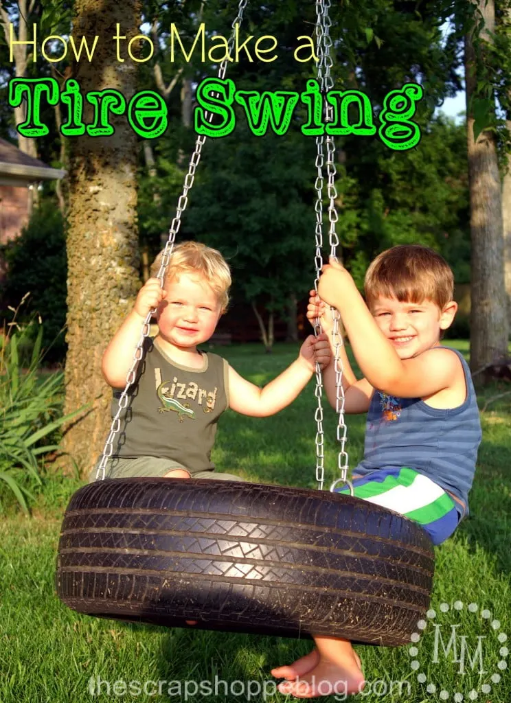 how-to-make-tire-swing