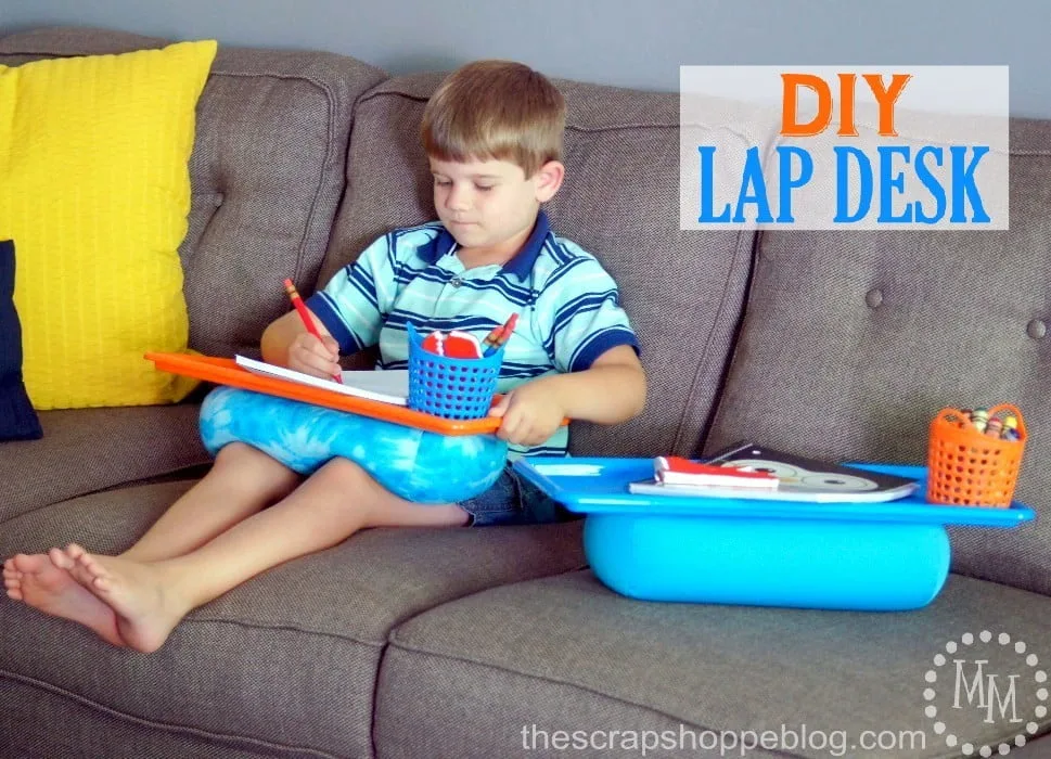 Create a 5 Minute DIY Lap Desk!