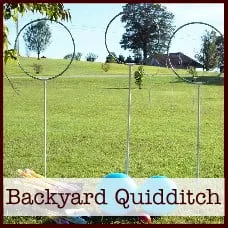 DIY Backyard Quidditch