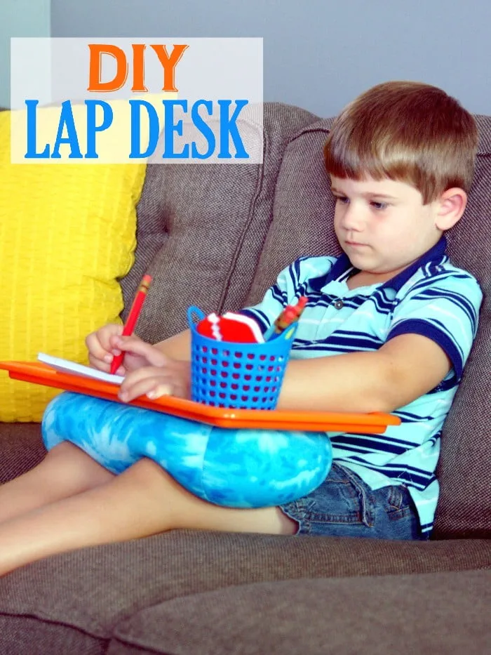 5 Minute DIY Lap Desk