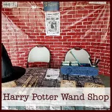 Harry Potter Wand Shop Printables
