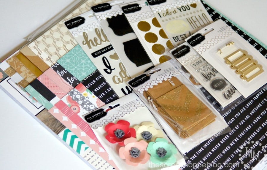 DIY Decoupaged Crate The Scrap Shoppe