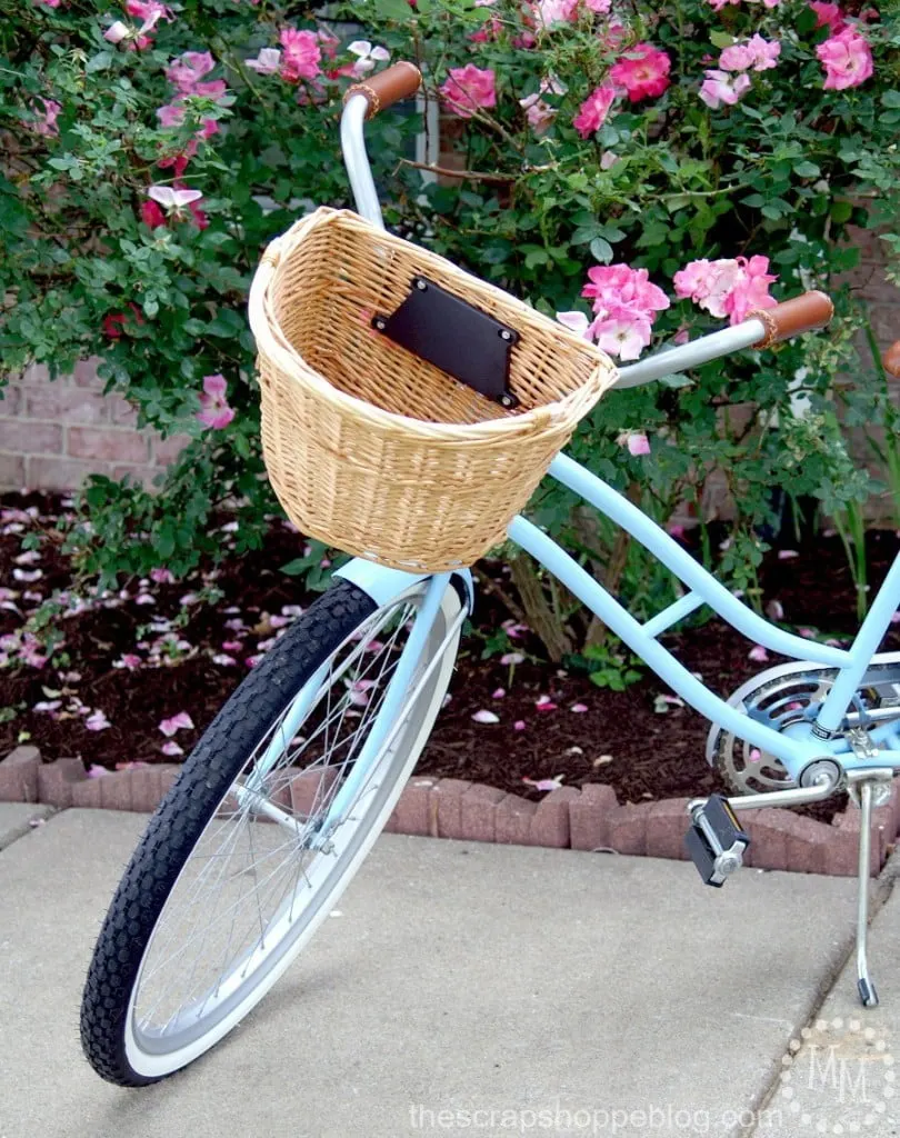 DIY Bicycle Basket Liner