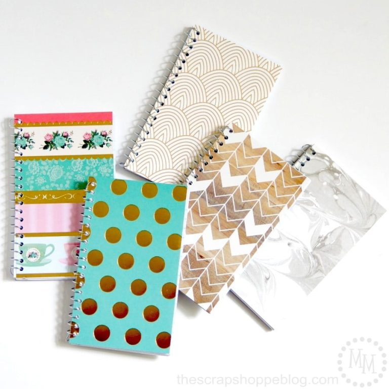 DIY Trendy Spiral Note Pads