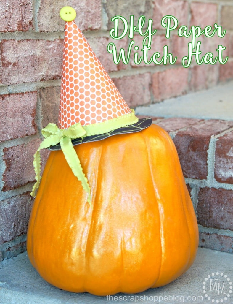 DIY Paper Witch Party Fascinator Hat