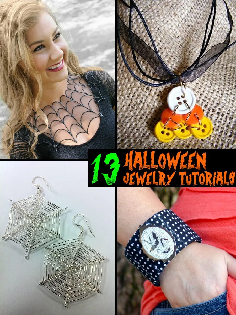 13 Spooky Halloween Jewelry Tutorials