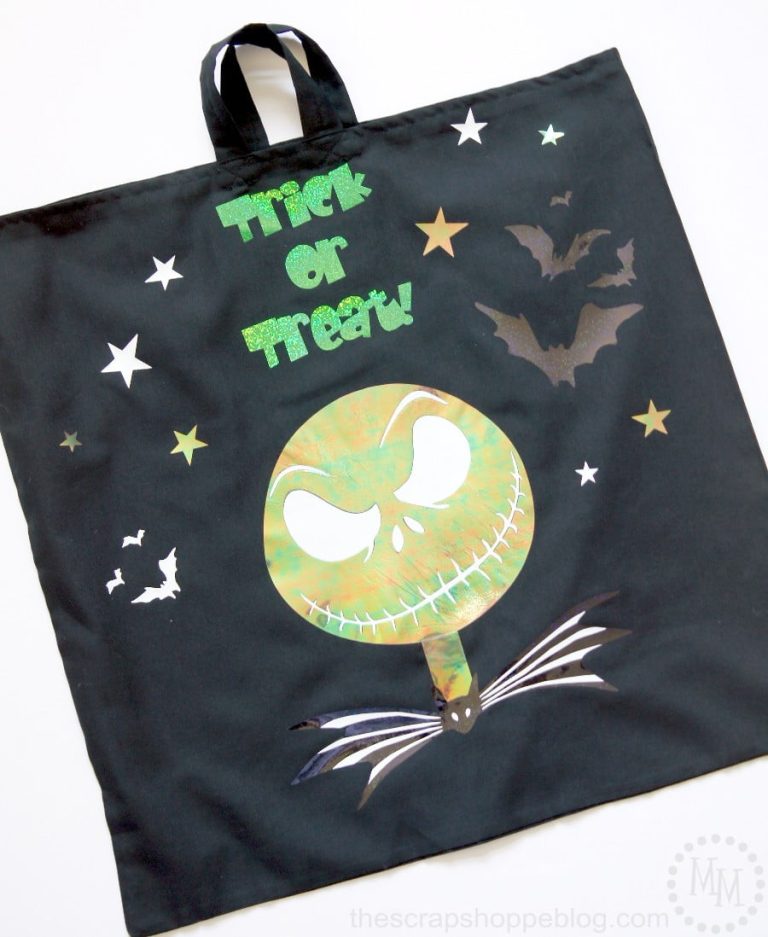 Nightmare Before Christmas glow in the dark trick or treat bags!