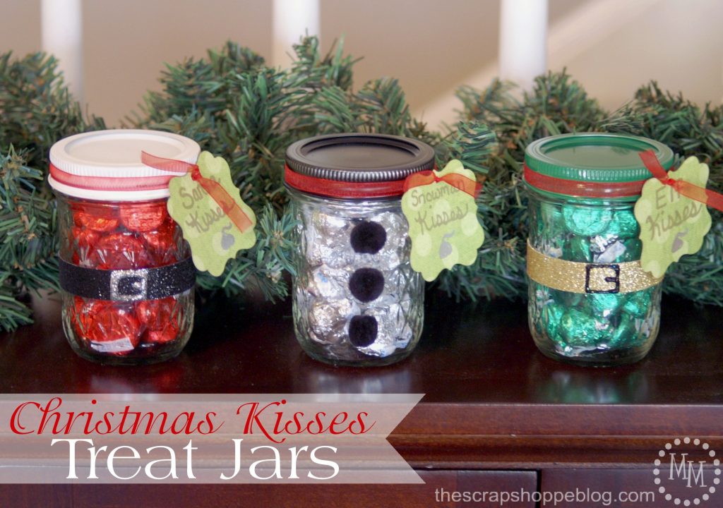 Christmas Kisses Treat Jars 1