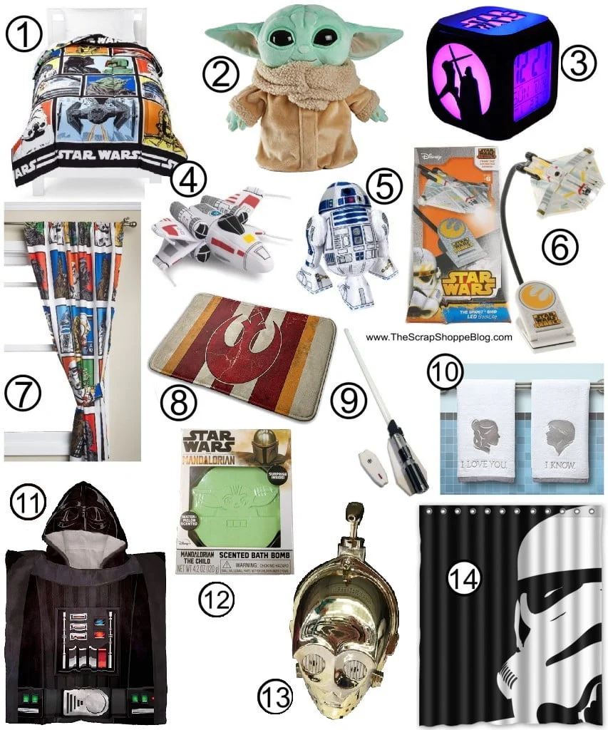 Star Wars Gift Guide Bed and Bath