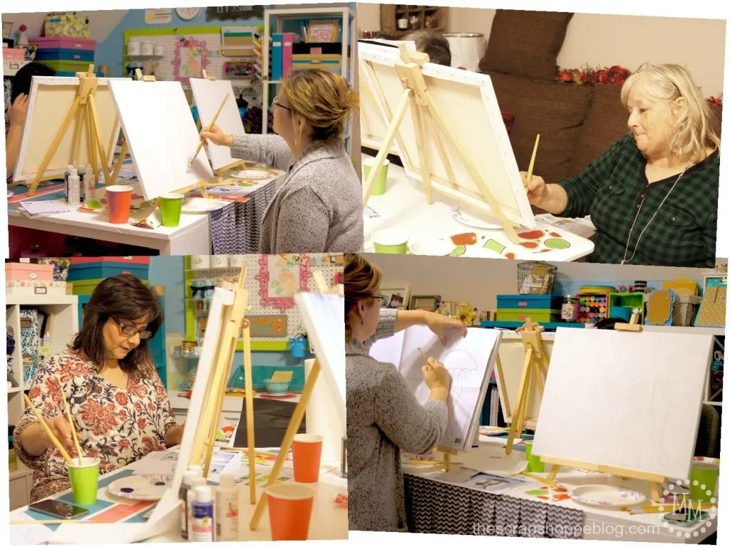 Social Artworking Party - Throw a paint party from your own home!