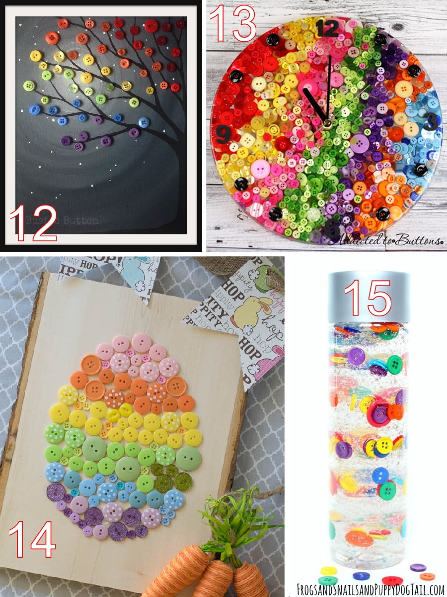 Rainbow glitter button set 11 buttons dazzling addition to your craft stash Gift idea for crafters. 15mm 21mm 30mm 35mm 50mm
