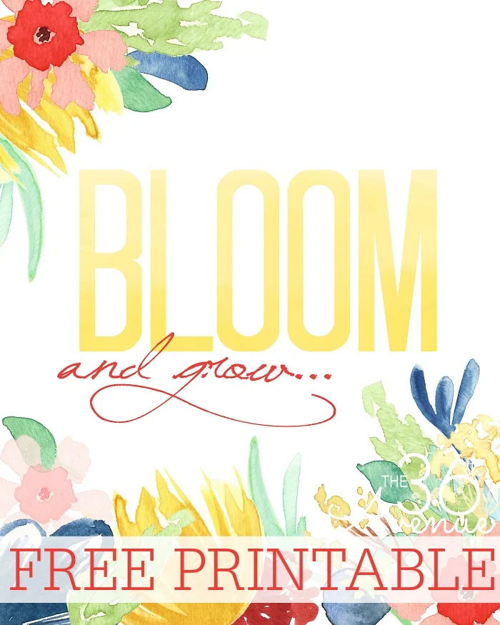Bloom and Grow Spring Print