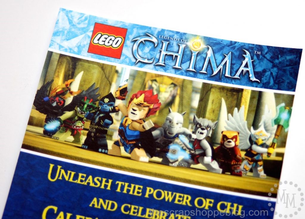 LEGO Chima Birthday Party Invitations