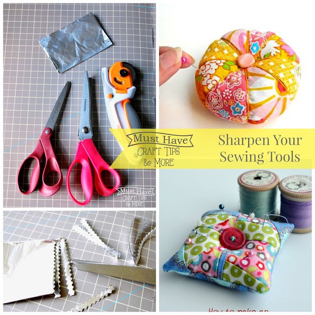 Must Have Craft Tips & More: How to keep your sewing supplies SHARP!