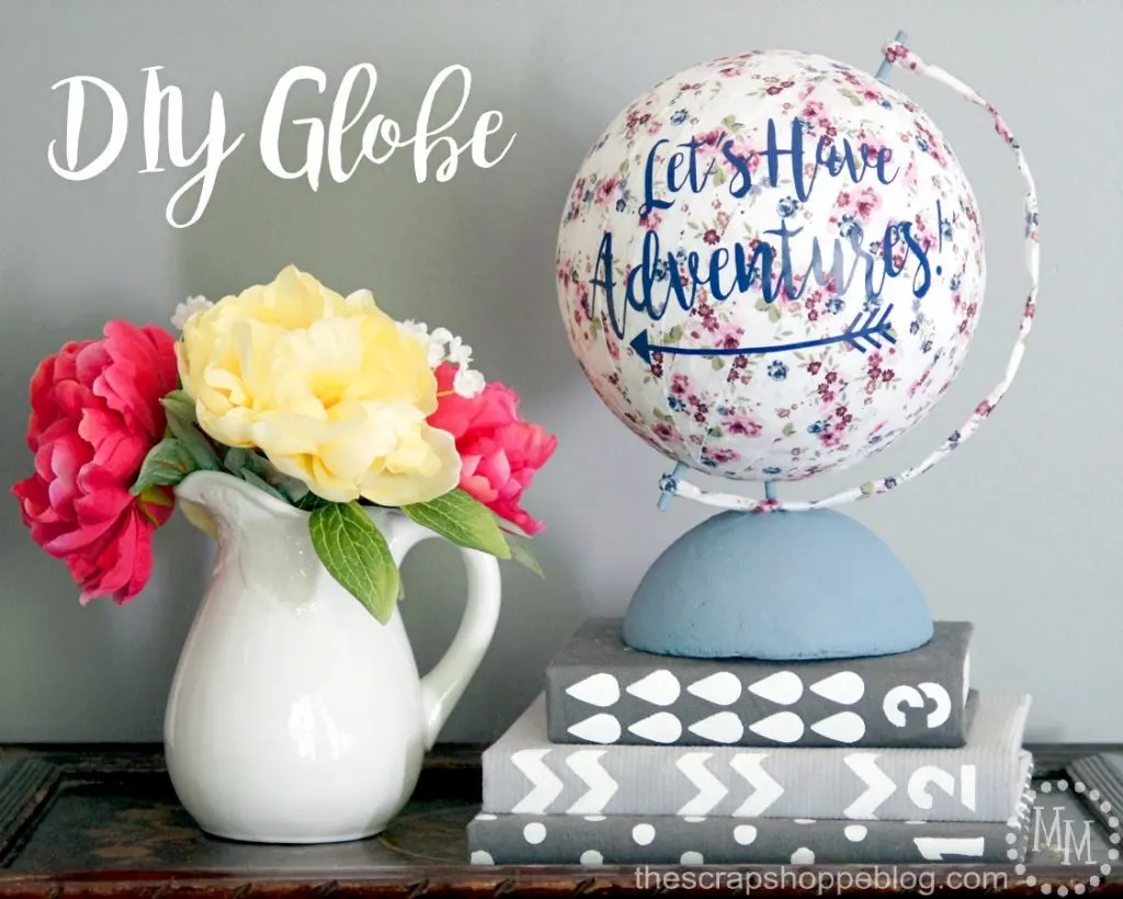 Did you know you can make your own globe? This DIY is easier than you might think!