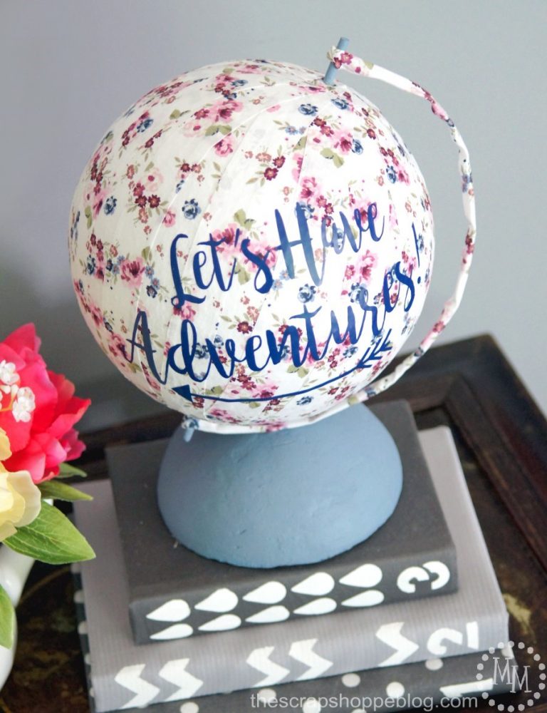 Did you know you can make your own globe? This DIY is easier than you might think!