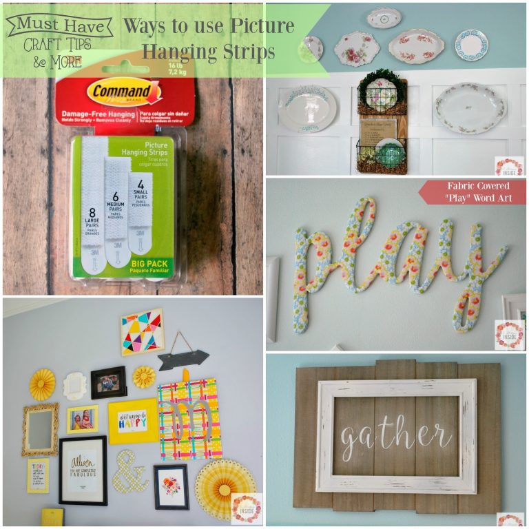 Home Decor: Picture Hanging Strips