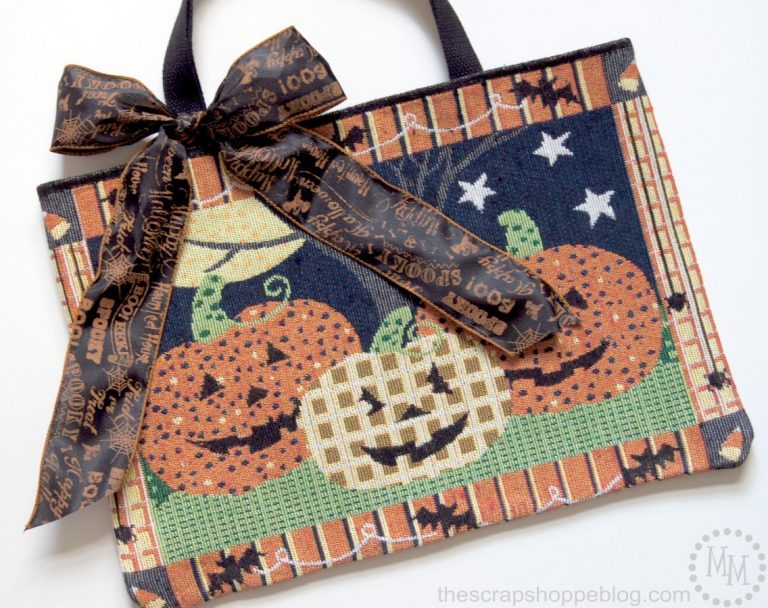 Create a boutique-style handbag with tapestry placemats!