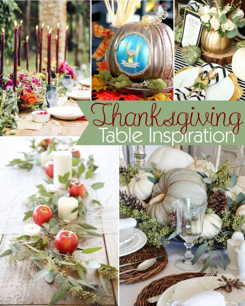 Thanksgiving Table Inspiration Ideas