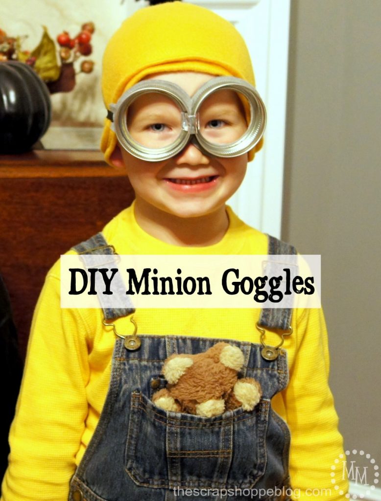 Make your own Minion goggles for your own little Minion! It couldn't be easier.