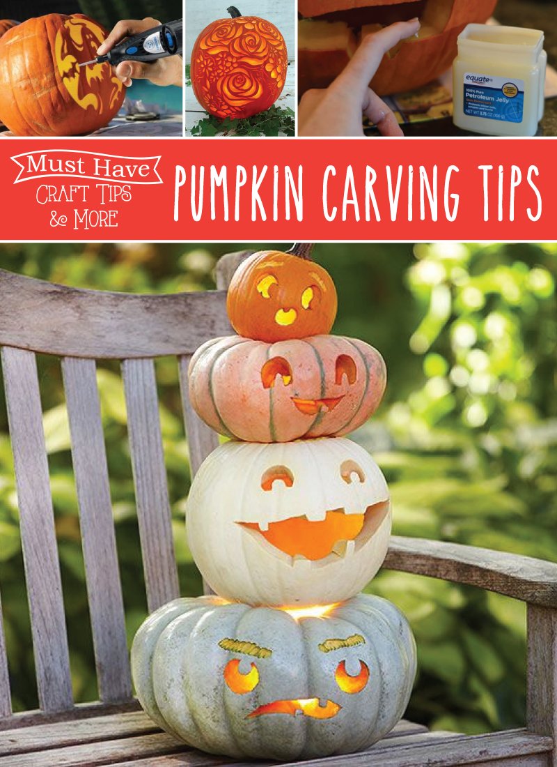 Must Have Craft Tips: Pumpkin Carving Tips!
