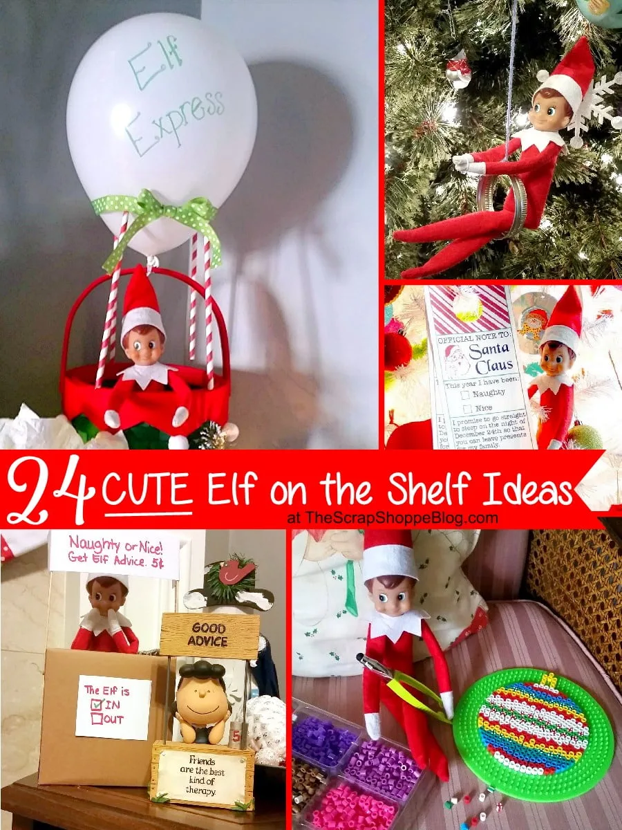 24 CUTE Elf on the Shelf Ideas!