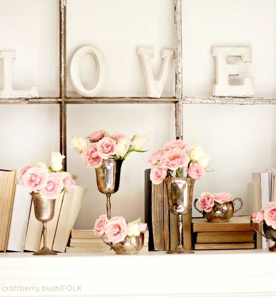 14 Easy to Make Valentine's Day Home Decor Ideas that anyone can make!