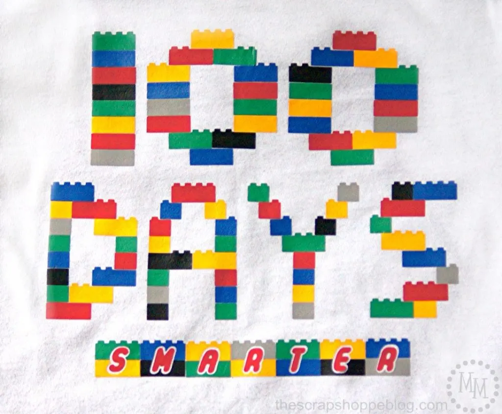This 100 Days Smarter is perfect for your LEGO-loving little one's school celebration of 100 Days of School! Grab the FREE cute file!