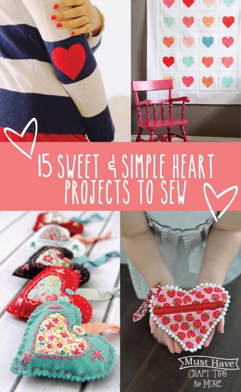 Sweet & Simple Heart Sewing Projects