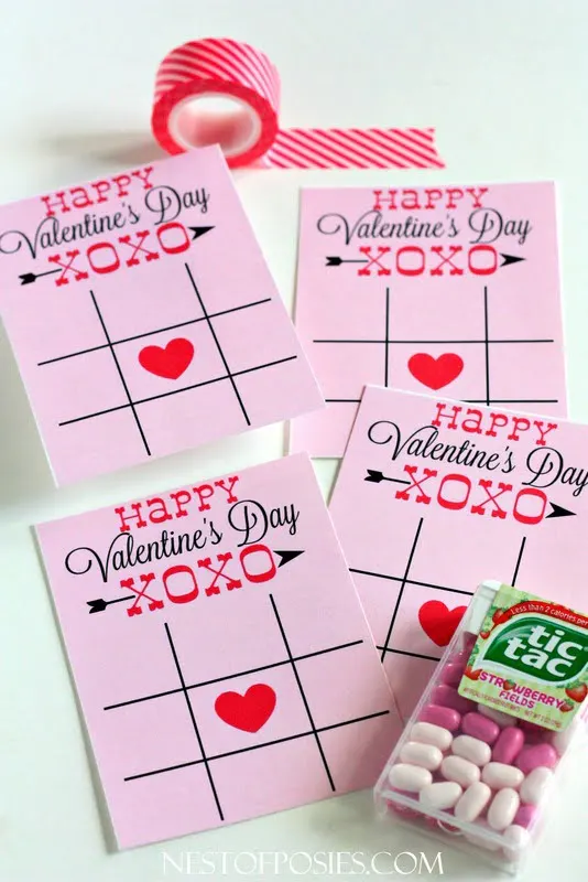 These School Valentines are free to print and oh so clever!