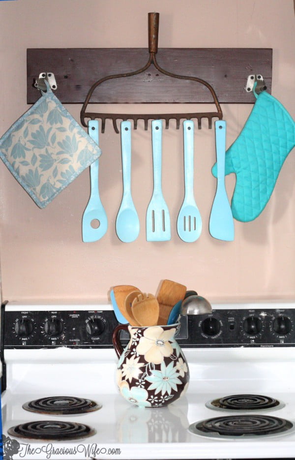 Repurpose and/or upcycle items to use in the kitchen!
