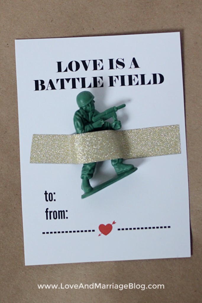 army man valentine