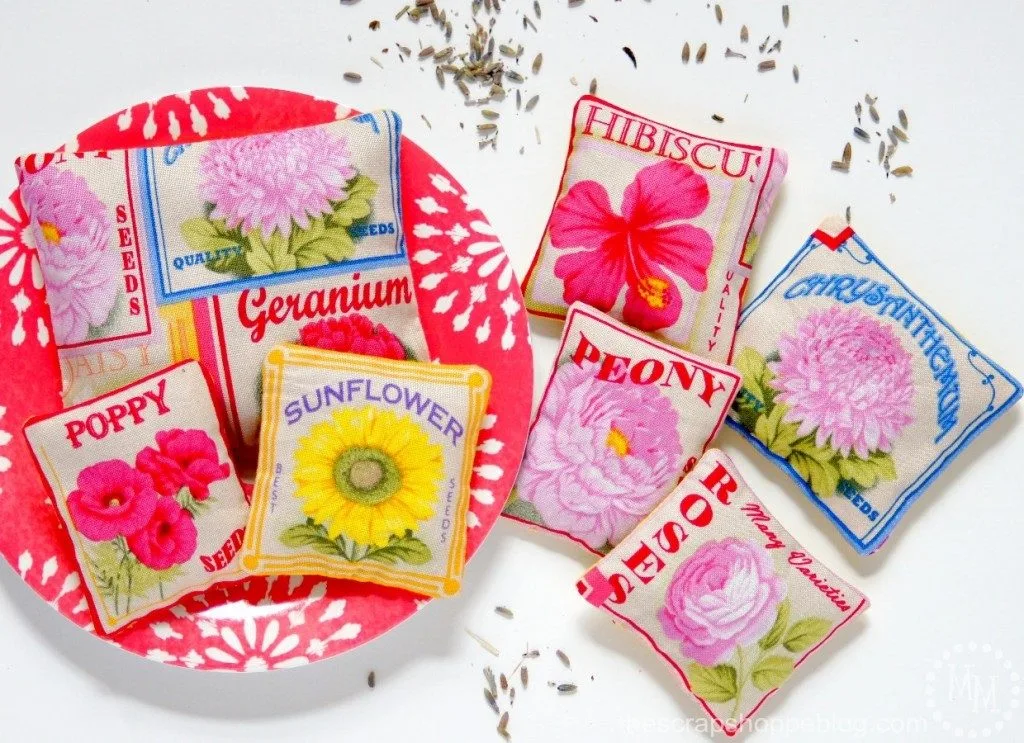 Seed Packet Lavender Sachets