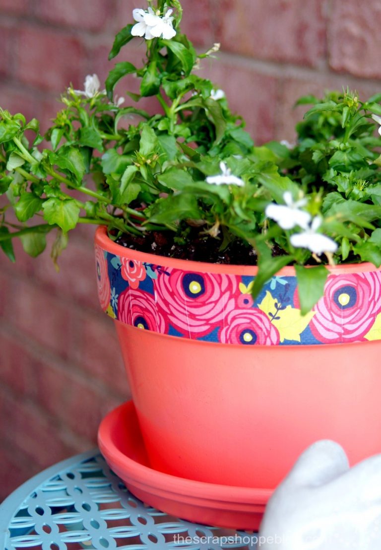 Update your front porch not just with fresh flowers, but with some fresh paint as well!