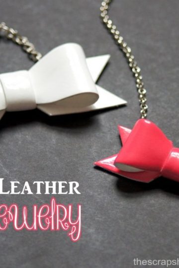 Make your own Patent Leather jewelry and accessories with this new Patent Leather paint!