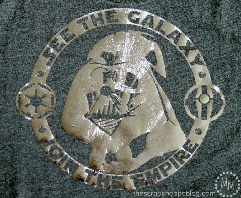 Are you with Vader? Download this free Dark Side Propanda cut file for your Star Wars craft projects!