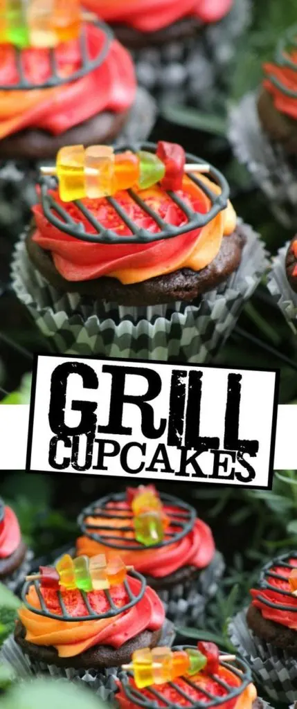 grill cupcakes