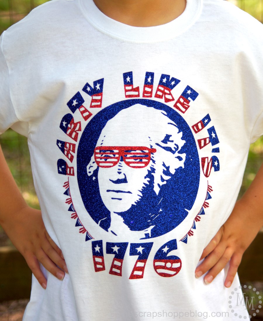 Party like it's 1776 with George Washington himself with this fun FREE Silhouette cut file!