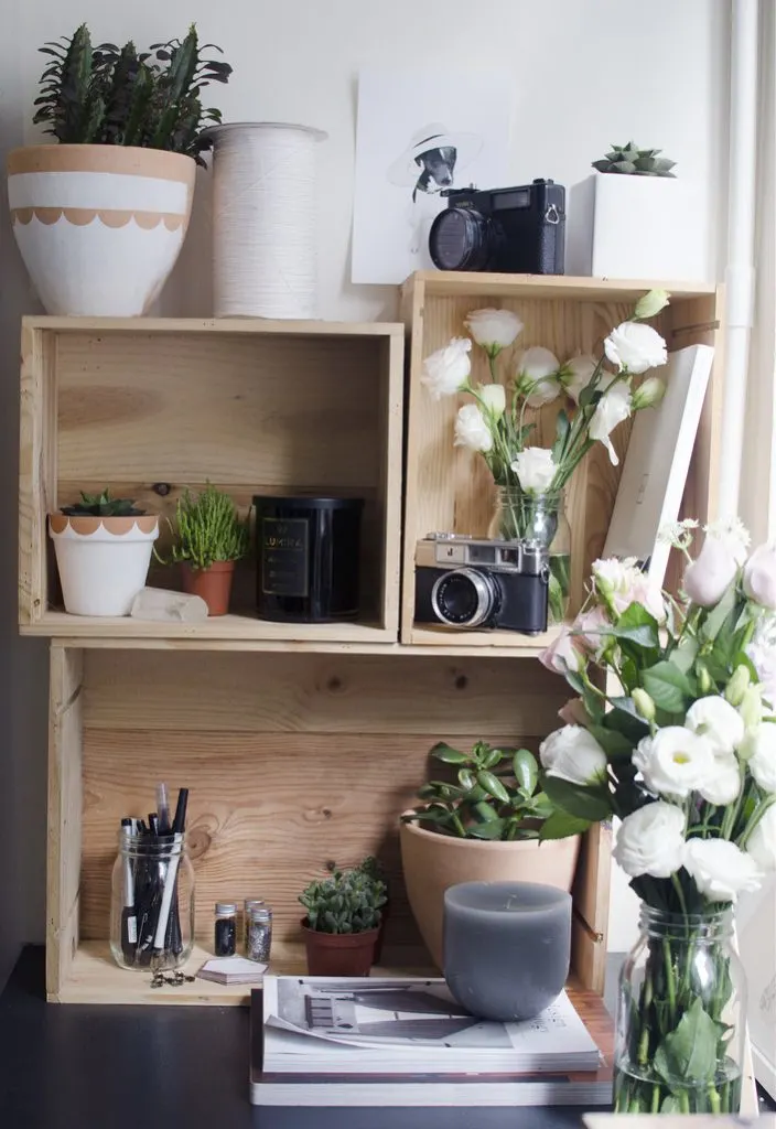Keep your desk area more organized with these creative tips and tricks!
