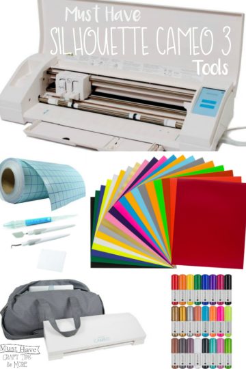 These supplies will have you use your Silhouette to it's best potential!