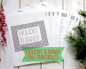 13 Christmas Planner Free Printables - The Scrap Shoppe