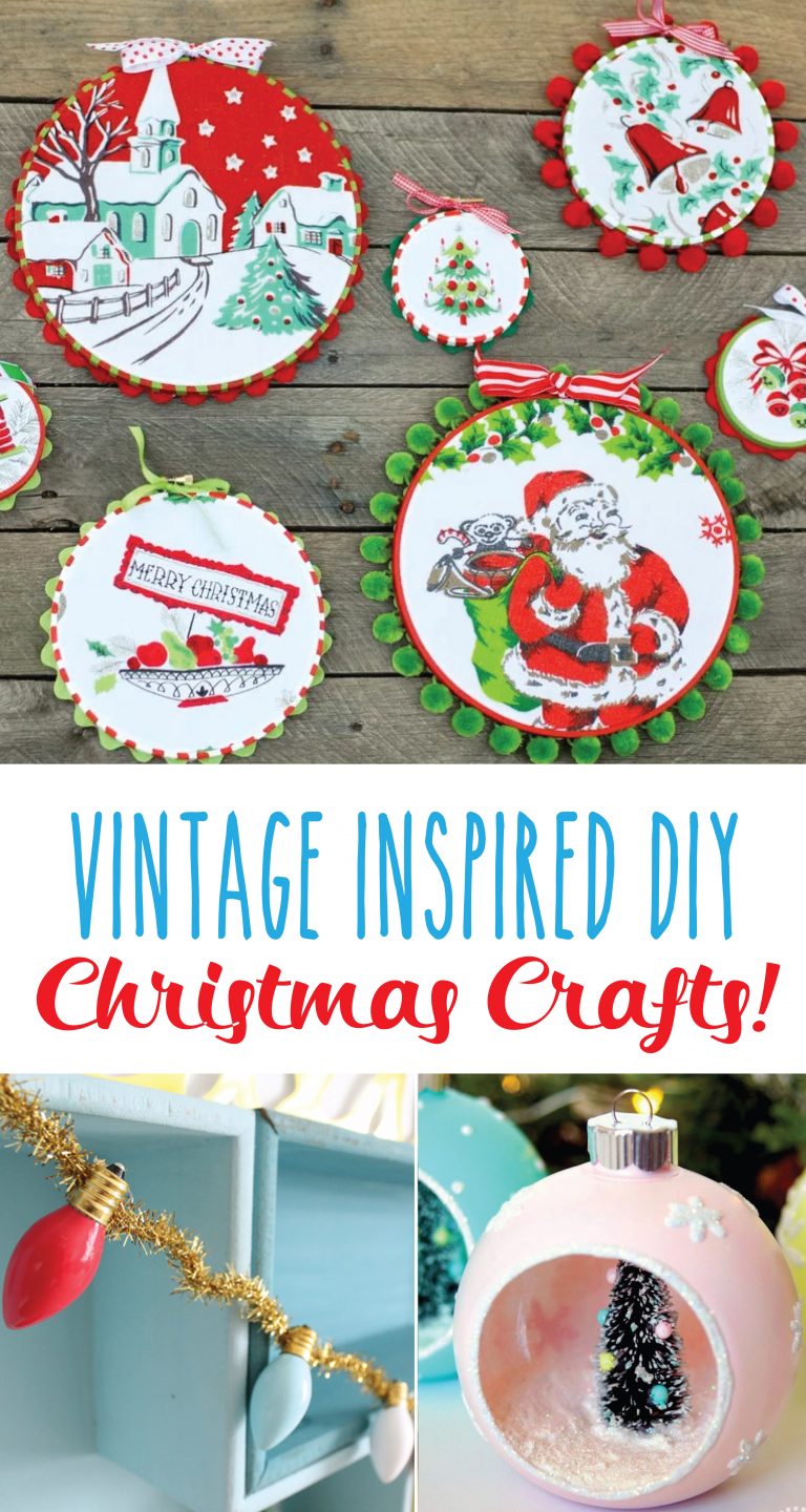 Vintage-Inspired DIY Christmas Crafts