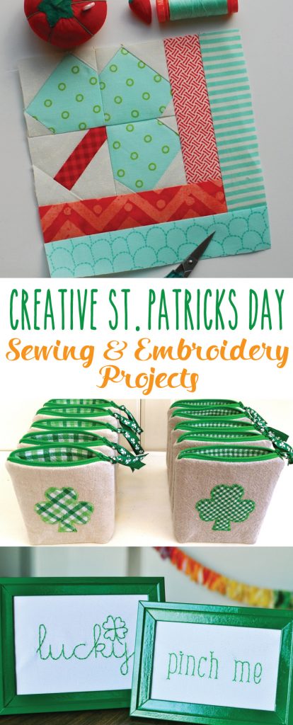 Creative St. Patrick's Day Sewing and Embroidery Projects