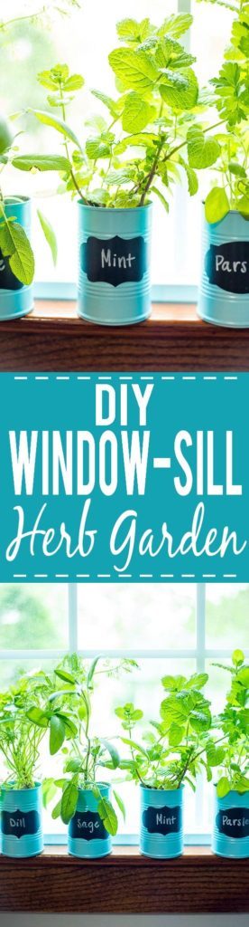 Fresh herbs are the BEST for cooking! Grow your own with these adorable planter ideas!