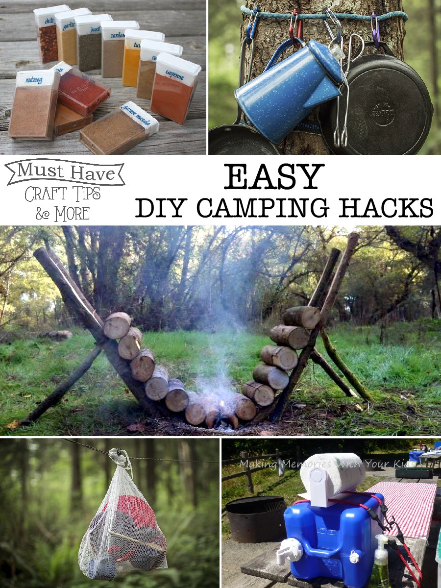 These DIY camping hacks will make a huge difference on your next campout!