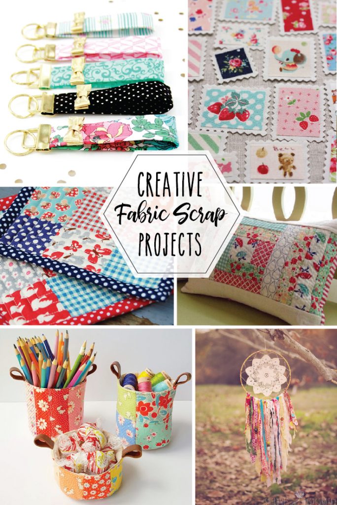 These projects are great stash busters for your excess fabric!