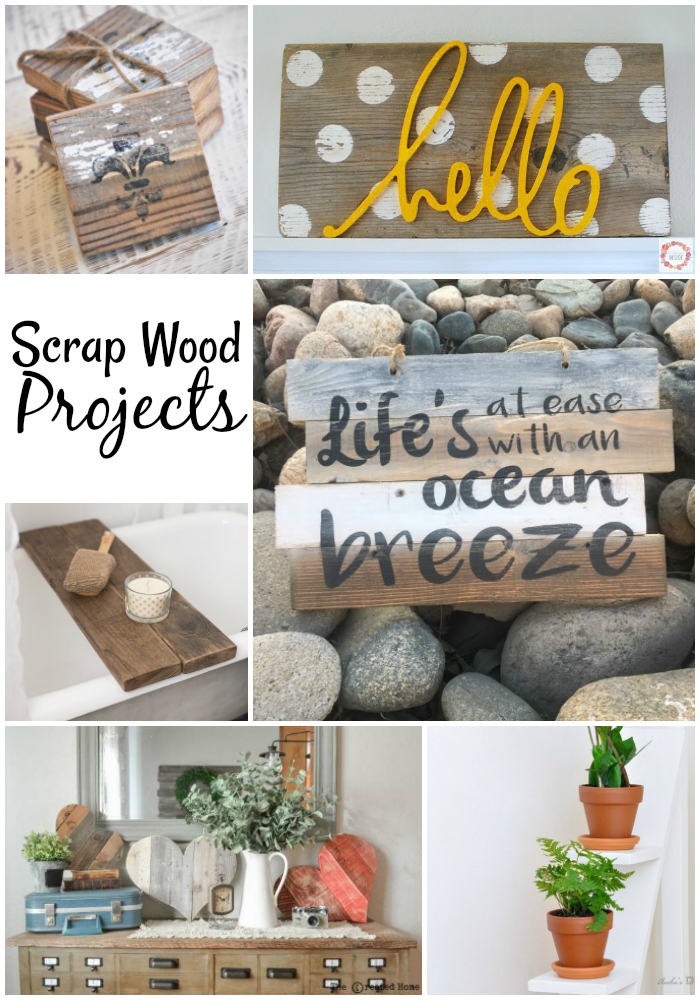 Use up your scrap wood and make fun DIY projects.